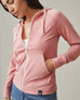Women's Lightweight Full Zip - Red Terra